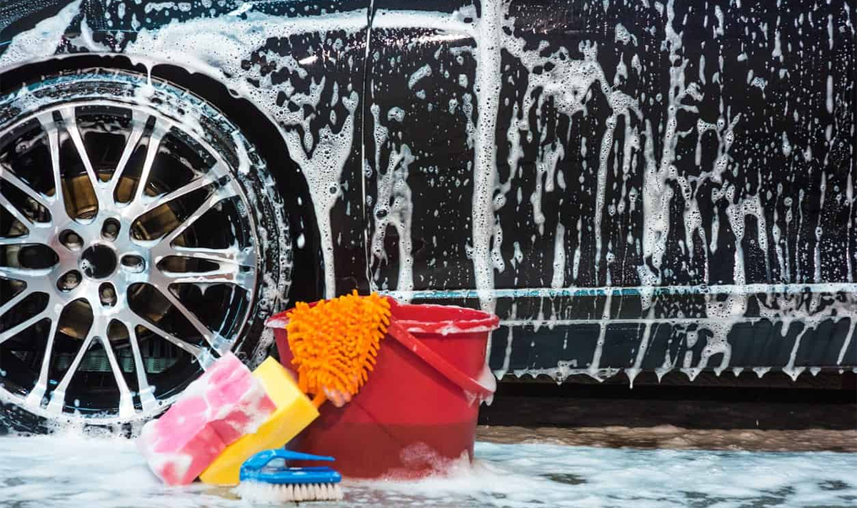 شستن ماشین و مراحل آن